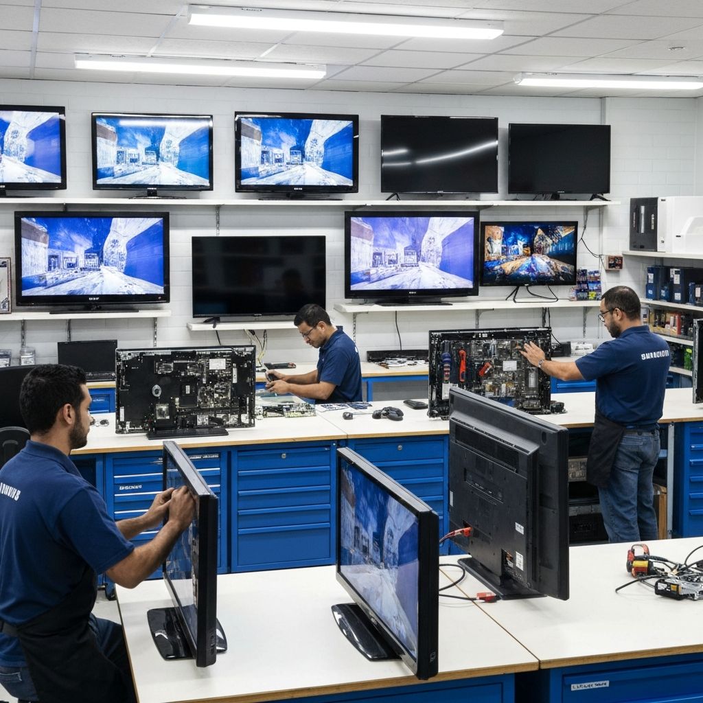 Professional TV repair service for all major brands